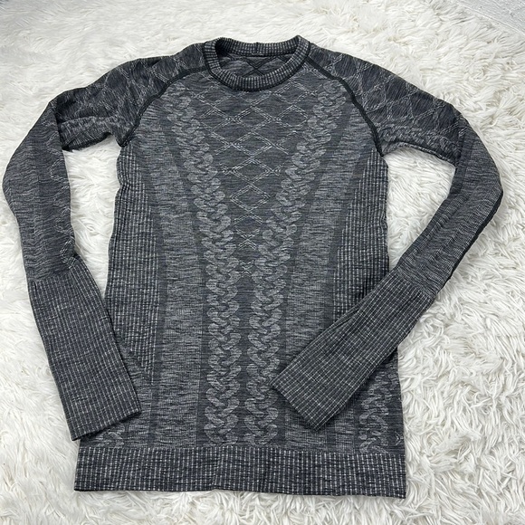 Lululemon Rest Less Pullover (Second Release) Heathered Black - Picture 1 of 6